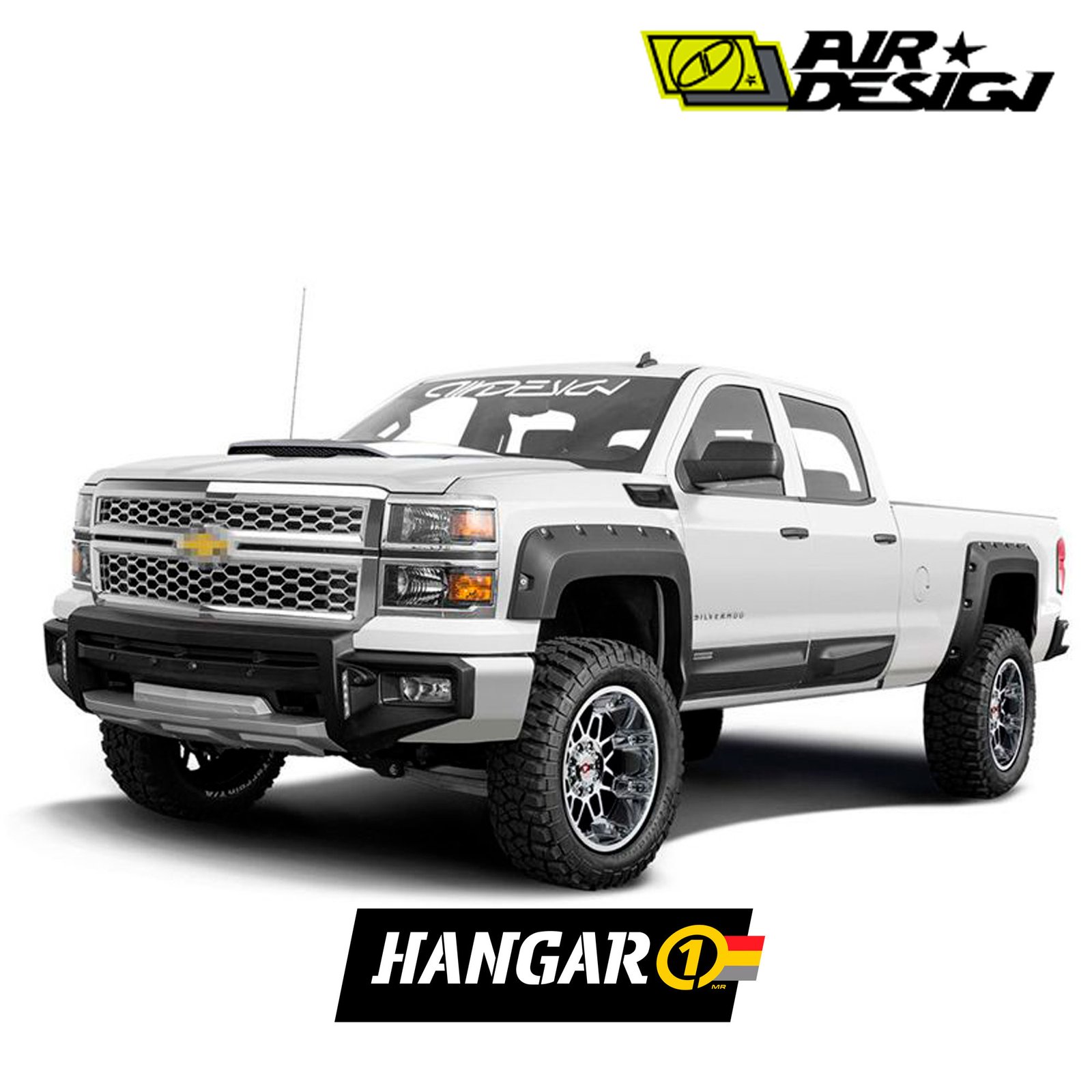 Body Kit para caja STD sin tomas de aire Silverado 2016-2018